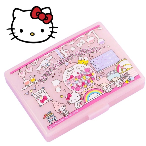 Hello Kitty Accessories - Free Gift Hello Kitty & Friends Sanrio Travel Pill Case Organizer Container Case